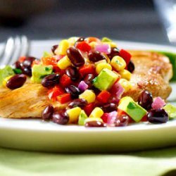 Fiesta Chicken and Black Beans