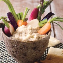 Balsamic Bean Dip with Fresh Veggies