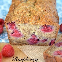 Banana-Raspberry Bread