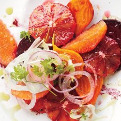 Salmon Salad with Fennel, Orange, and Mint