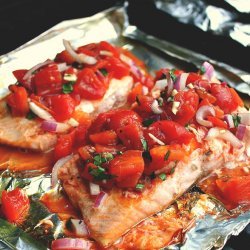 Salmon Bruschetta