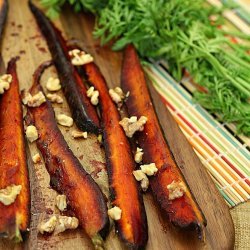 Pomegranate-Glazed Carrots