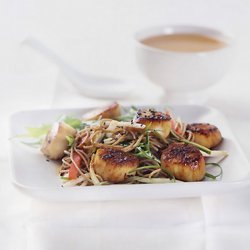 Soy Citrus Marinated Scallops