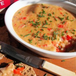 Red-Lentil and Red-Pepper Pâté