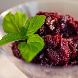 Blackberry Granita