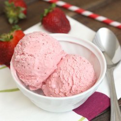 Perfect No-Cook Strawberry Ice Cream