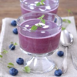 Chilled Blueberry Soup