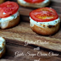 Grilled Garlic Crostini