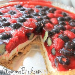 Raspberry-Blueberry Pie