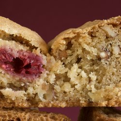 Raspberry-Pecan Blondies