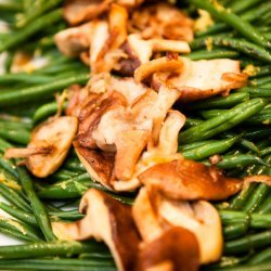 Green Beans with Shiitake Mushrooms