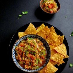 Roasted Tomato and Bell Pepper Salsa