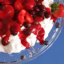 Mixed Berry Pavlovas