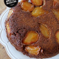 Apple-Molasses Upside-Down Cake