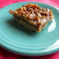 Praline Shortbread Squares