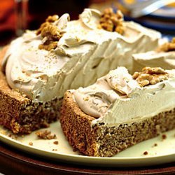 Walnut Torte with Coffee Whipped Cream