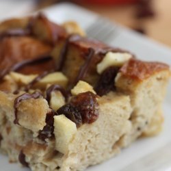 Apple Raisin Bread Pudding