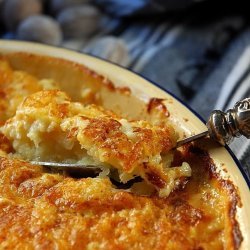 Gratin of Sweet Potatoes and Bourbon