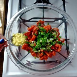 Salmon Burgers with Spinach and Ginger