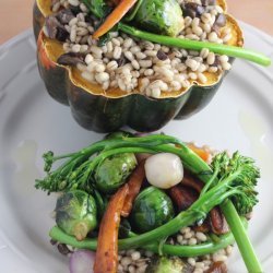 Risotto-Style Barley with Mushrooms