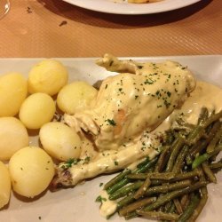 Rabbit with Mustard Sauce