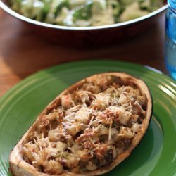 Seafood-Stuffed Eggplant