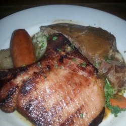 Roast Pork Loin with Beer Sauce