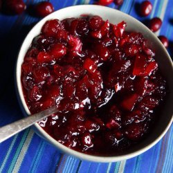 Cranberry-Ginger Chutney