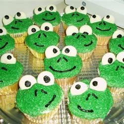 Frog Cupcakes