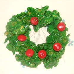 Holly Christmas Cookies