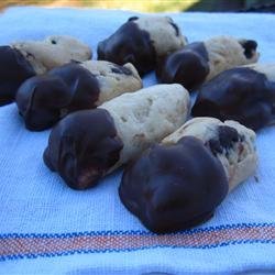 Chocolate Chip Shortbread Cookie Logs