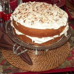 Cream of Coconut Cake