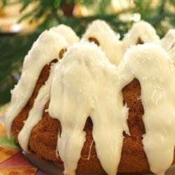 Pumpkin Spice Cake with Cinnamon Cream Cheese Frosting