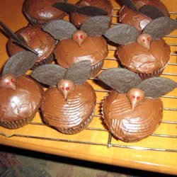 Bat Cupcakes