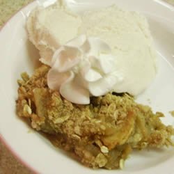 Easy Apple Crisp with Honey