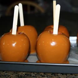 Plain Caramel Apples