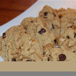 Peanut Butter Cookies with Chocolate Chunks