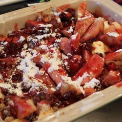 Cranberry Apple Cobbler