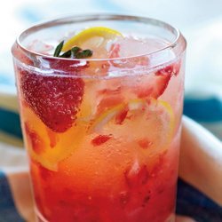 Spiked Strawberry Lemon Spritzer