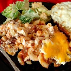 Hamburger Noodle Bake