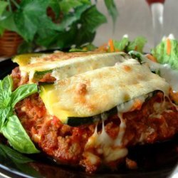 Zucchini Lasagna (Lasagne) - Low Carb