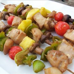 Hawaiian Chicken Kabobs