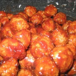 Appetizer Grape Jelly and Chili Sauce Meatballs or  Lil Smokies