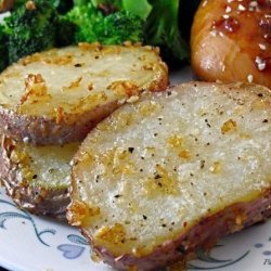 Onion Parmesan Roasted Red Potatoes