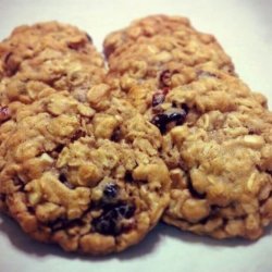 Chewy Cranberry Oatmeal Cookies