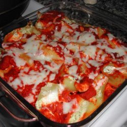 Baked Stuffed Pasta Shells