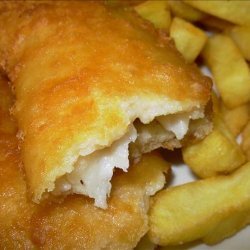 Real English Fish and Chips With Yorkshire Beer Batter