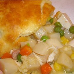 Easy Bisquick Chicken Pot Pie