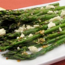 Roasted Asparagus with Feta