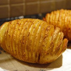 Spicy Hasselback Potatoes